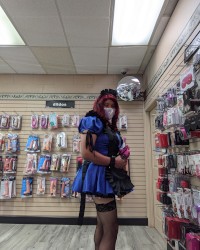 Sissy Candy in Public photo