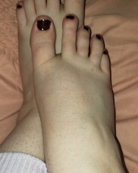 Feet fetish photo