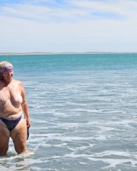 Sun's out Tits out photo