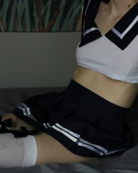 schoolgirl outfit photo