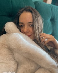 Soft fluffy fur coat Night Fantasy fetish photo