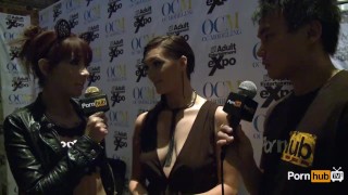 PornhubTV Holly Michaels interview aux AVN Awards 2014