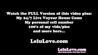 Lelu Love-Feet In Your Face While You Creampie Me