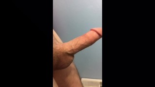 Hard As Fuck In The Bathroom