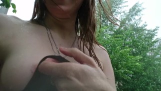 Real natural AMATEUR Tease