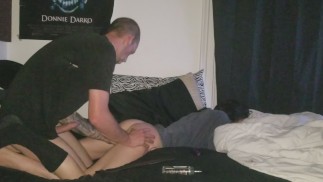 Drobná Dospívající Spoutaná Otroctví Prsty Třesoucí Orgasmus Výprask Creampie