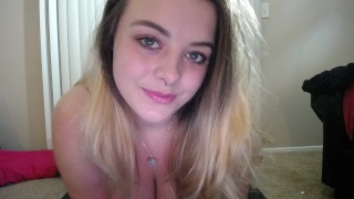 Hot chubby Girl Cum avec moi JOI