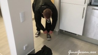 家庭视频 ， 吉娜·格森， 私人， 俄罗斯金发女郎 ， 爱性爱