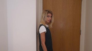 Blonde teen Missy Luv gets fucked after school