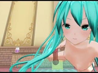 【ECHTE POV】Miku Geeft Je Een Lulmassage!【hentai】