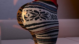 Big Booty Teen pousse d’énormes seins - Ass Expansion Fetish