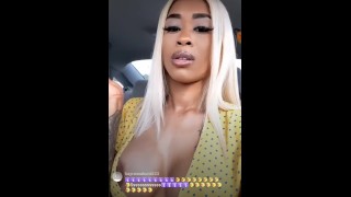 Jodi couture danse jusqu’à ce que NIP SLIP arrive sur FACEBOOK LIVE 