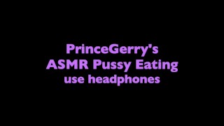 ASMR Pussy Eating - lécher la chatte super humide, sucer le clitoris (audio uniquement)