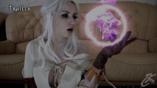 Ciri. Baisé par magie. KsuColt. Cosplay, Horse, DP, Creampie, FuckMachine.