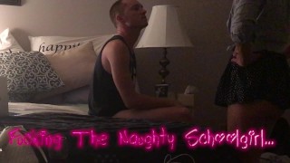 Fucking The Naughty Schoolgirl (Elle Cums pendant plus de 45 secondes @13:15)