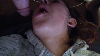 Mitad asain mitad blanco (cara follada)