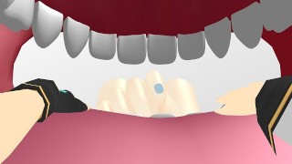 Giantess Vore - POV Haku (MMD)