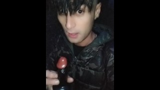 公共-一日中中出しした後、イケメンの腫れたろくでなしからのバットプラグの取り外し