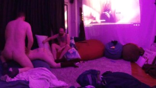 The After party, post Orgy sex