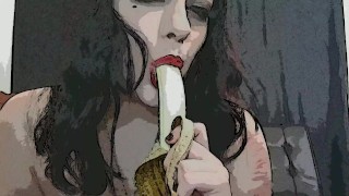 Banana Blowjob