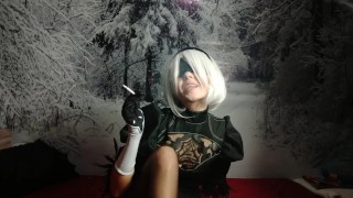 NieR Automi: sexy fumatori