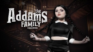 Petite Teen Wednesday Addams Is Kinky And Dark Like The Rest Of Family