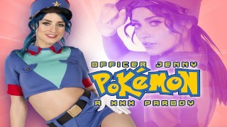 POKEMON's Big Tits Babe OFFICER JENNY Wants To Drain Your Pokeballs