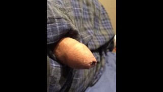 Amateur onbesneden lul