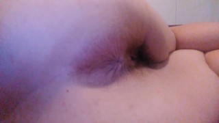 BIG FART Hairy Pussy Asshole Flex Farting Anus PAWG Thick White Girl