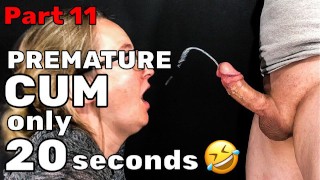 Éjaculation prématurée surprise éjaculation ruiné orgasme sperme en 20 sec.