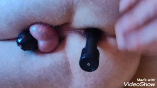 Prostate milkin and cumshot.