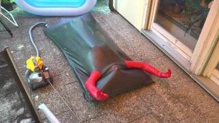 Get inside Vacbed outdoor -