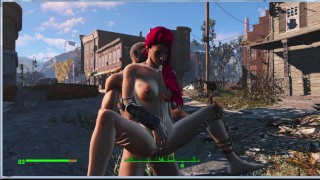 赤髪のアリス。 Fallout 4の世界の美しい少女のセックスアドベンチャー| ポルノゲーム