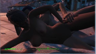 Brothel in the village. Girls make money on construction sites! | Fallout 4 Sex Mod