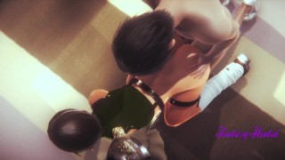 Final Fantasy VII Hentai 3D - Yuffie a des relations sexuelles hard