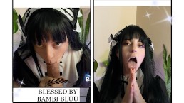 Hot Slutty Jeptiška Dává Úžasné POV Kouření, Zatímco Špinavé Mluví Její Pastor