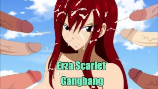 Récompense Hentai NNN : Erza Scarlet Gangbang (Fairy Queue)