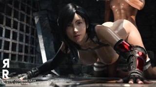 Tifa Thicc_Final Fantasy 7 Remake_in le donjon