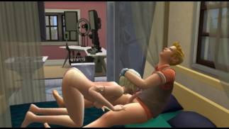 Femme a trouvé son mari en train de tricher avec un voisin et un ami | Jeu Porno 3d