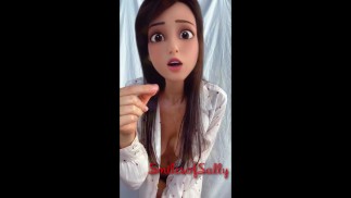 Kleine penis aanmoediging, SPH, anime, zachte femdom - Sally glimlachen