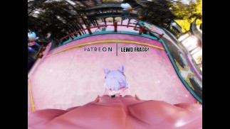 Genshin Impact - Keqing Beautiful pijpbeurt [ONGECENSUREERD MMD VR 4K]
