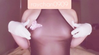 【Masturbation du mamelon】Robe chinoise et orgasme de mamelon jouet adulte