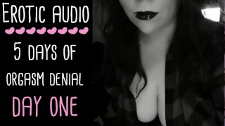 Contrôle de l’orgasme et déni ASMR Série audio - JOUR 1 SUR 5 (audio seulement | JOI FemDom | Lady Aurality)