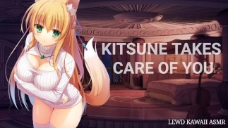 Kitsune kümmert sich um dich (Sound Porn) (Englisch ASMR)