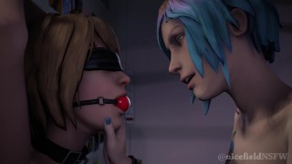 La vie est étrange: la première nuit BDSM (Max x Chloe) animation SFM