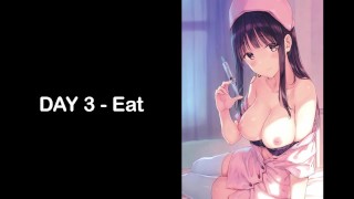 A Beginners CEI | Part 3/3 Eat | Hentai JOI | Precum Play, CEI