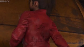 Claire Redfield Prend garde avec les Zombies doggystyle Fucked Resident Evil