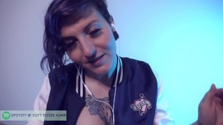 SFW ASMR - Позволь мне лизнуть твое лицо - ПАСТЕЛЬНЫЕ РОЗИ Трогательно шепчет и милый лучший друг лижет линзы