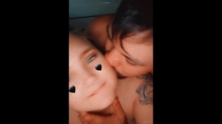 Horny girlfriend gets pounded by boyfriend 