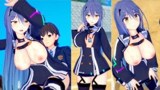 [Hentai-Spiel Koikatsu! ]Haben Sie Sex mit Big Titten Vtuber Etra.3DCG Erotisches Anime-Video.